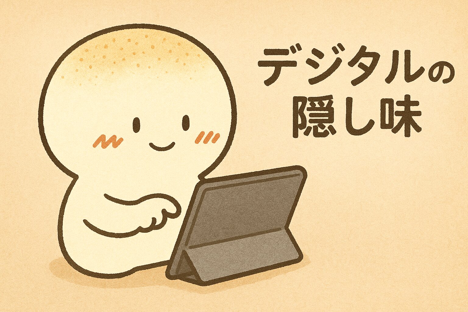 デジタルの隠し味